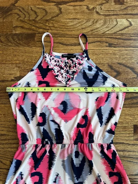 Banana Republic Printed Maxi Dress Size S - Picture 6 of 8